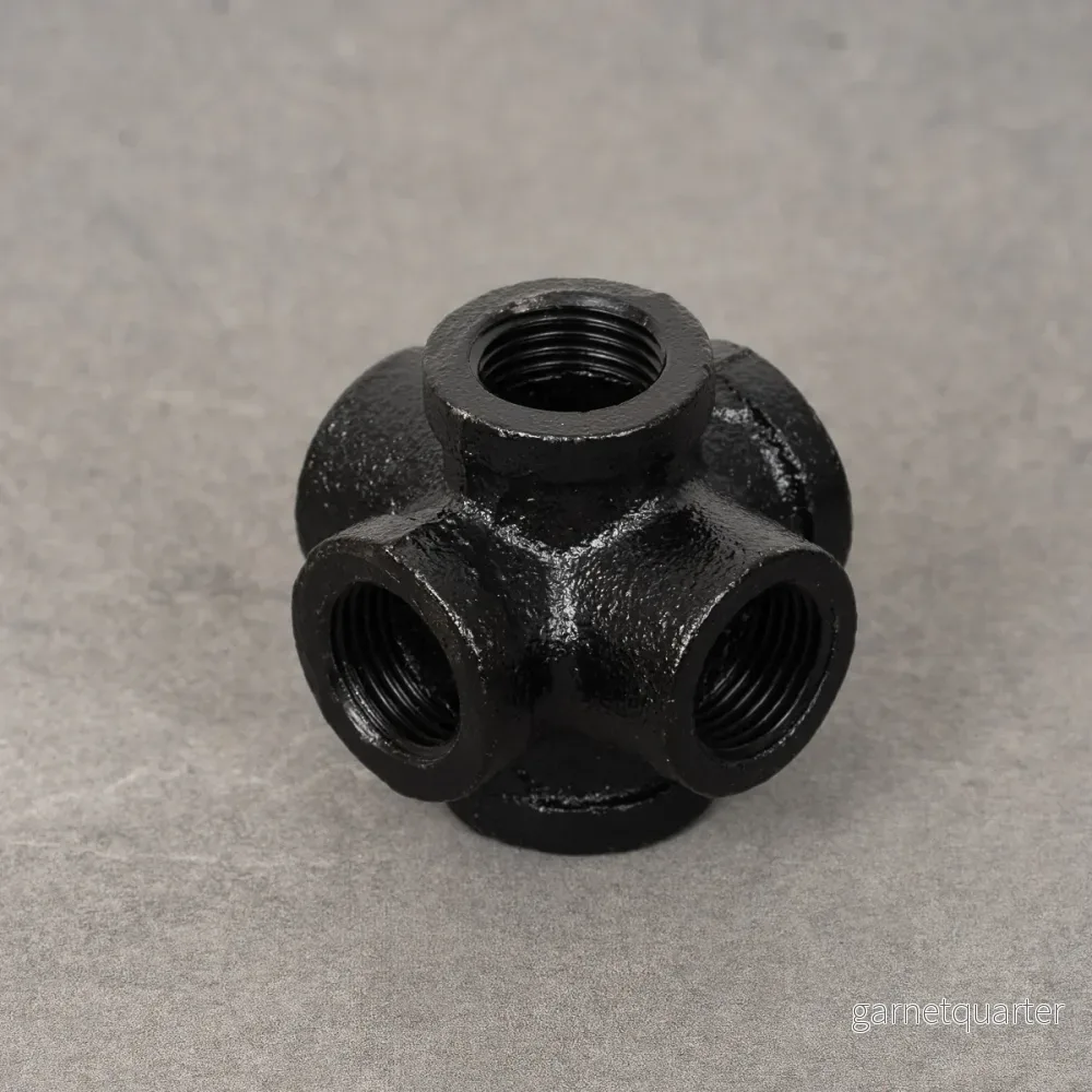 Sex-koppling – 20 mm – Svartlackerad Sex-koppling – 20 mm – Svartlackerad