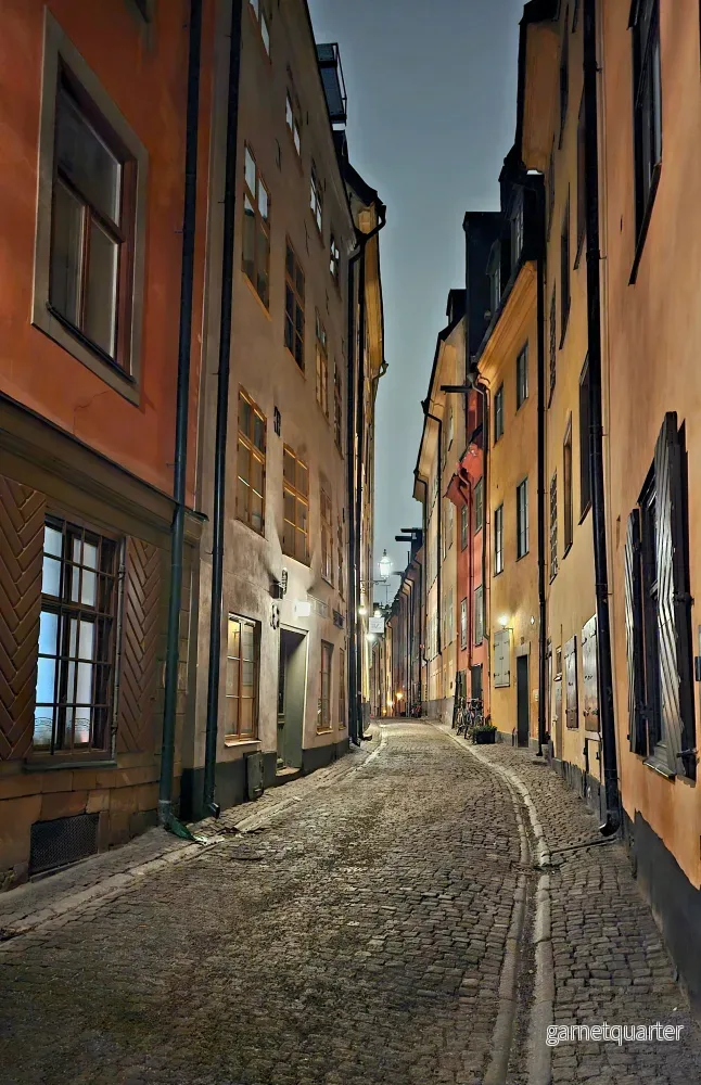 Ulf Wahrolin – Prästgatan i Gamla stan
