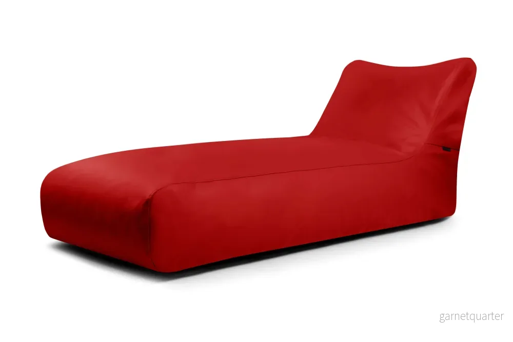 Sittsäck solsäng - sunbed 90 Outside Dark Red