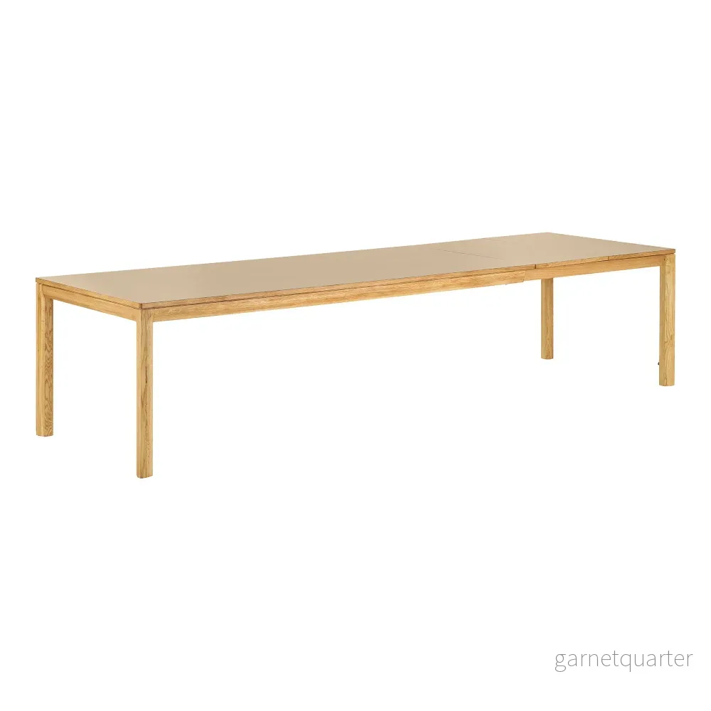 House Nordic Bowen förlängningsbart matbord – natur/mörk sand - Bild 2
