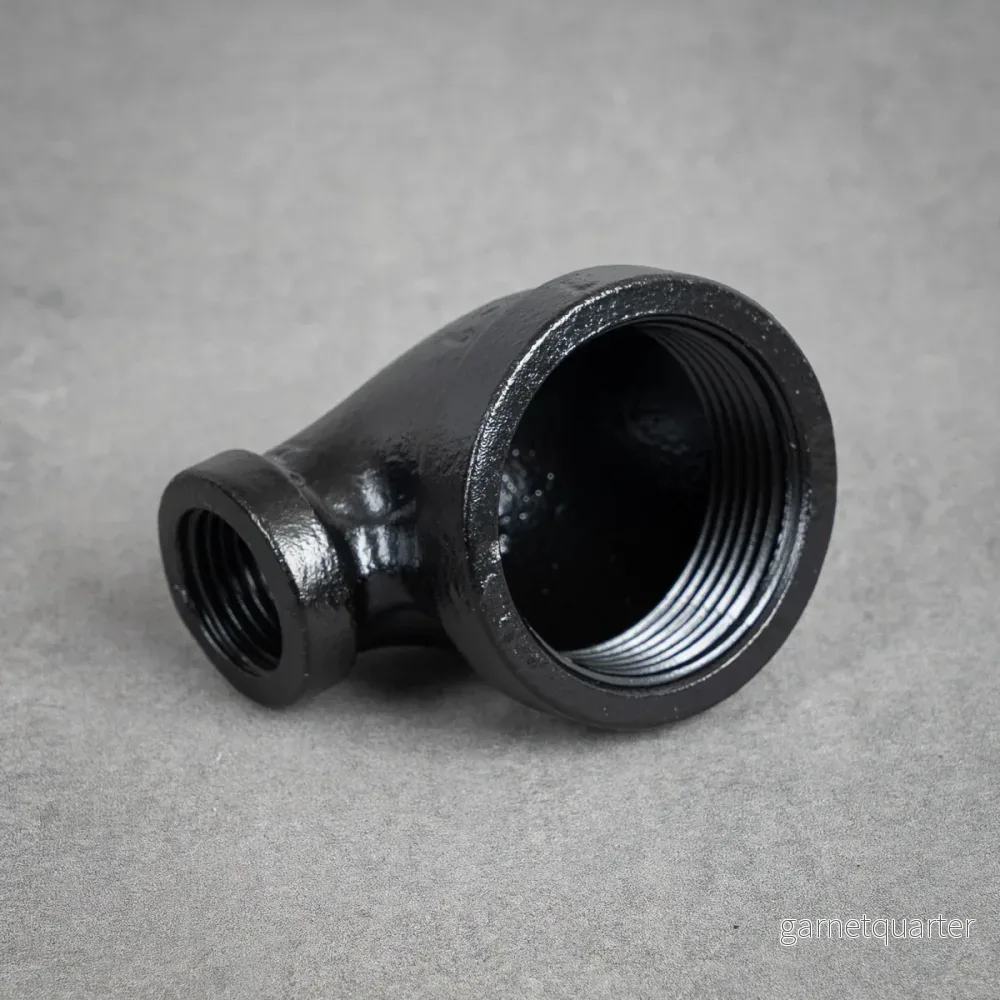 Rörböj 90° – 40 mm – 20 mm – Svartlackerad Rörböj 90° – 40 mm – 20 mm – Svartlackerad