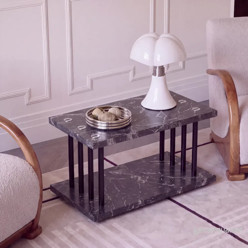 NEB Cube 01, Side Table / Coffee Table in Italian Marble - Bild 2