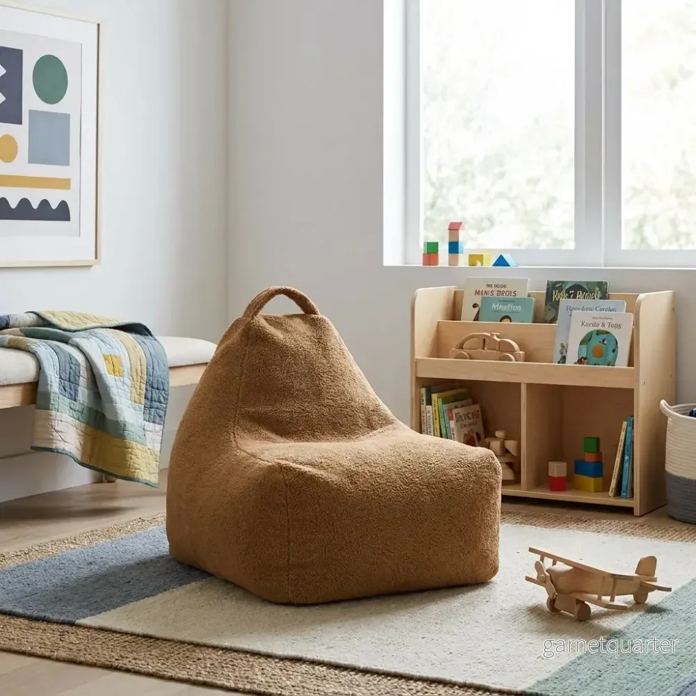 Barnfåtölj Game Teddy Camel
