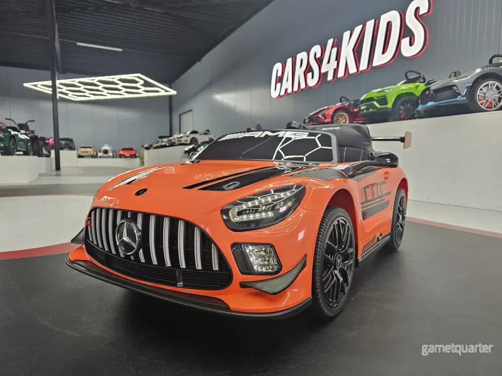 Cars4kids Elbil Mercedes GT3 AMG 12 volt - Bild 2