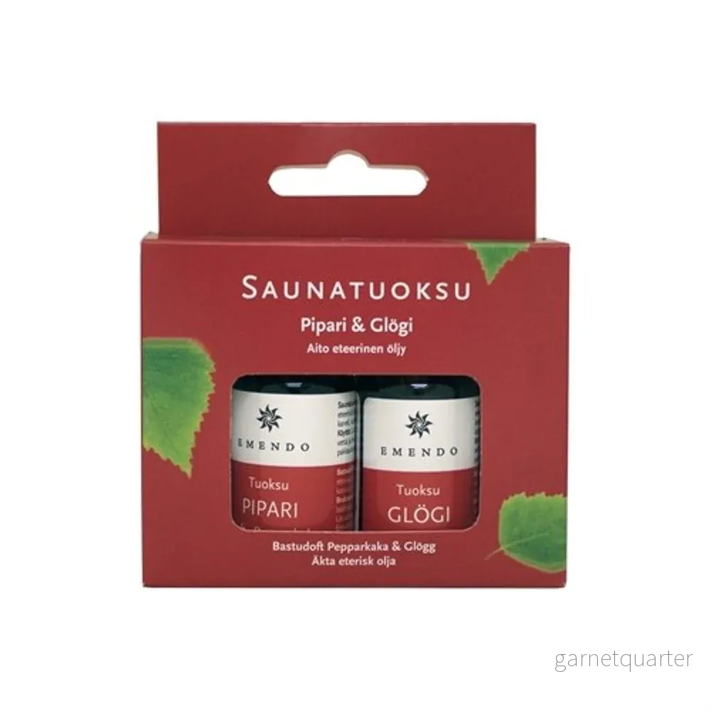 Emendo Emendo Bastudoft Pepparkaka & Glögg 2×10 ml Emendo Emendo Bastudoft Pepparkaka & Glögg 2×10 ml