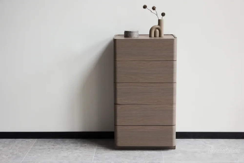 Noble byrå, mocka 100x55x35