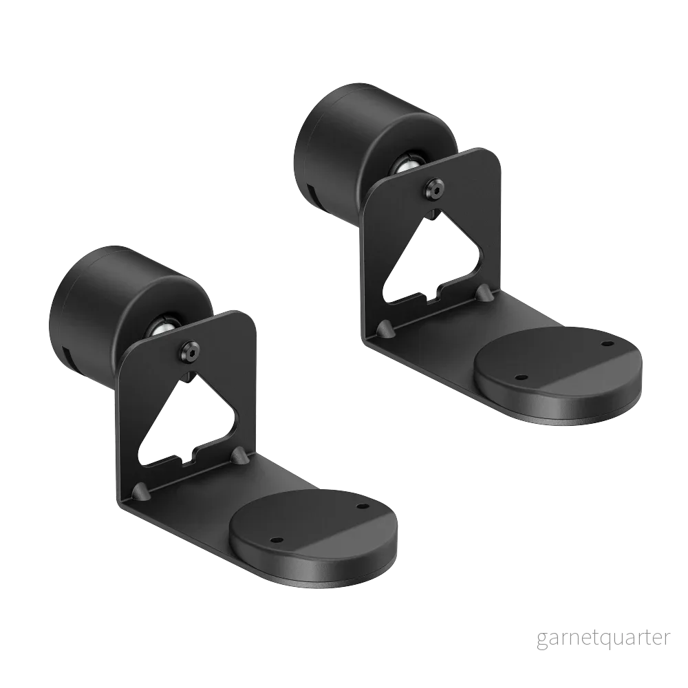 Wolff Mount väggfästen för Sonos Era 100 & Era 300 – Duo-pack svart