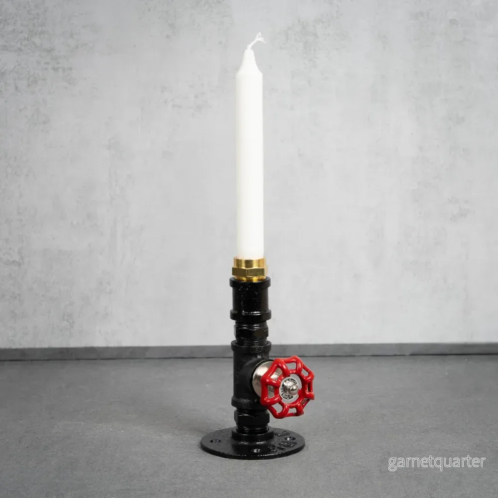 Ljusstake Skruven – DIY Ljusstake Skruven – DIY