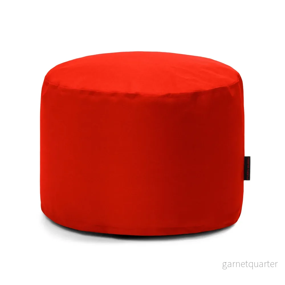 Sittpuff Fotpall Mini OX Red