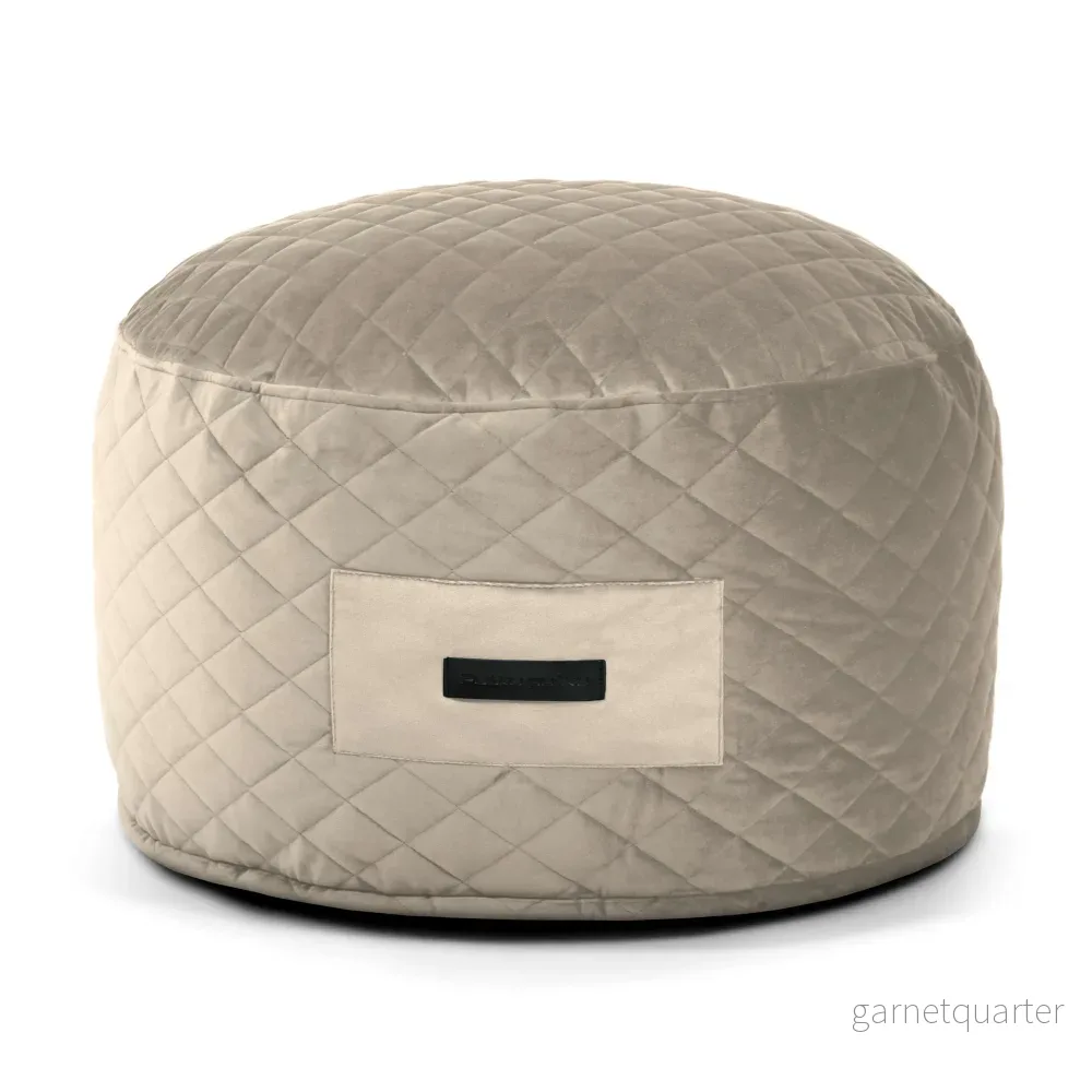 Footstool On 60 Lure Luxe Pearl