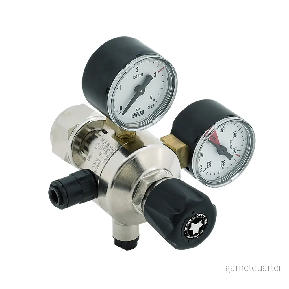 Oxyturbo Major – CO2-regulator med 1 utgång och 5/16″ John Guest snabbkoppling Oxyturbo Major – CO2-regulator med 1 utgång och 5/16″ John Guest snabbkoppling