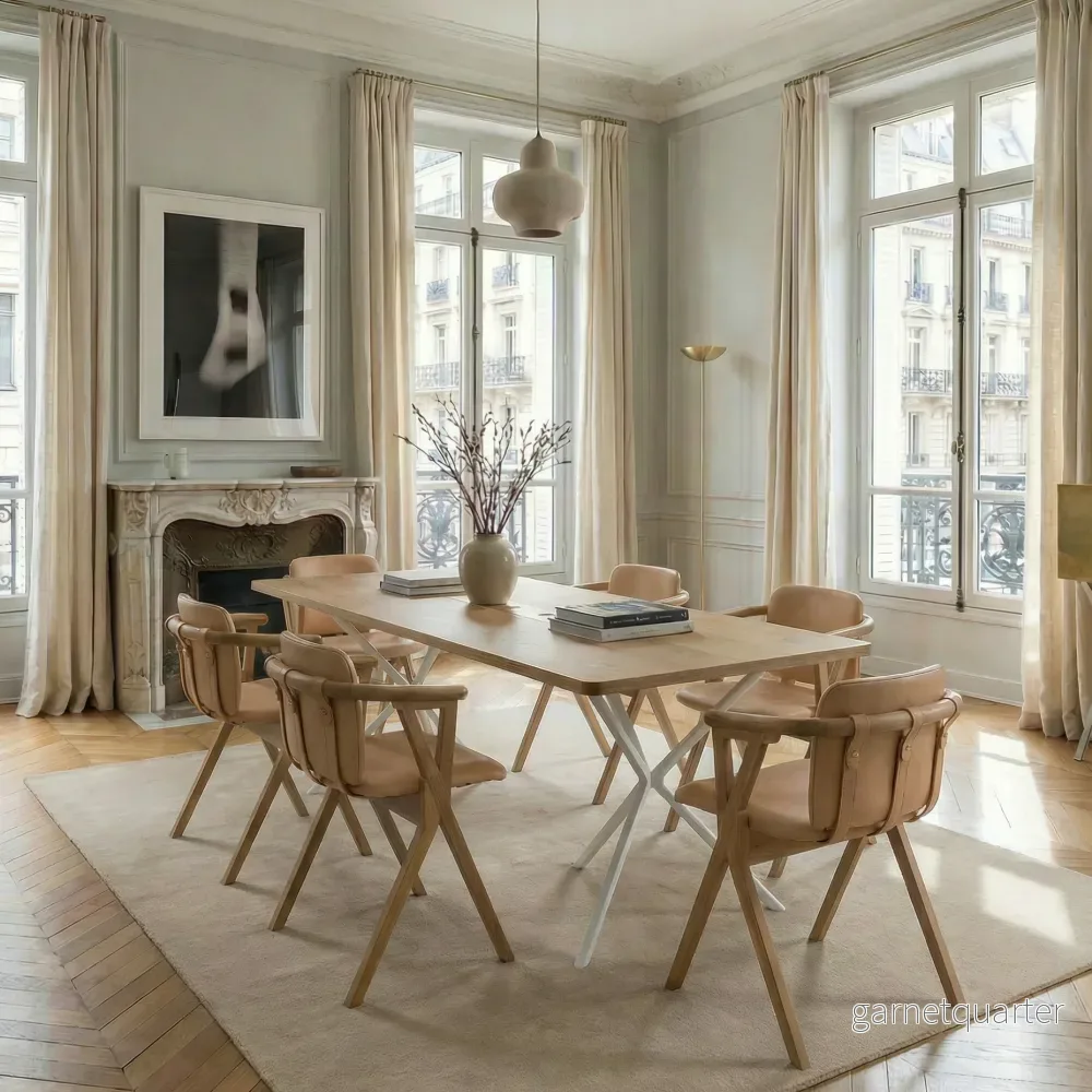 NEB Rectangular Table With Top In Natural Oak NEB Rectangular Table With Top In Natural Oak