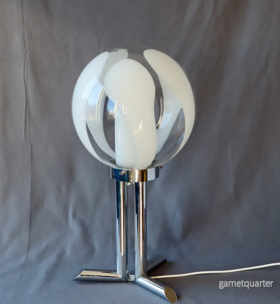 Italiensk bordslampa Mazzega  1960-tal Nr B434