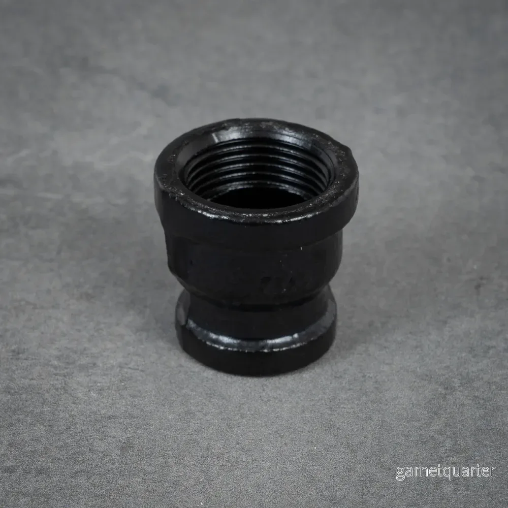 Omvandlare invändig / invändig – 20 mm / 26 mm – Svartlackerad