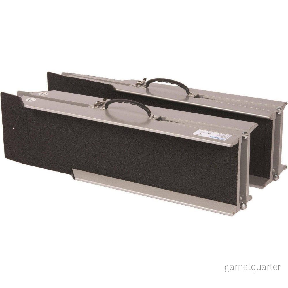 Fällbara & transporterbara löpskenor i aluminium (180 cm). – Smart design.