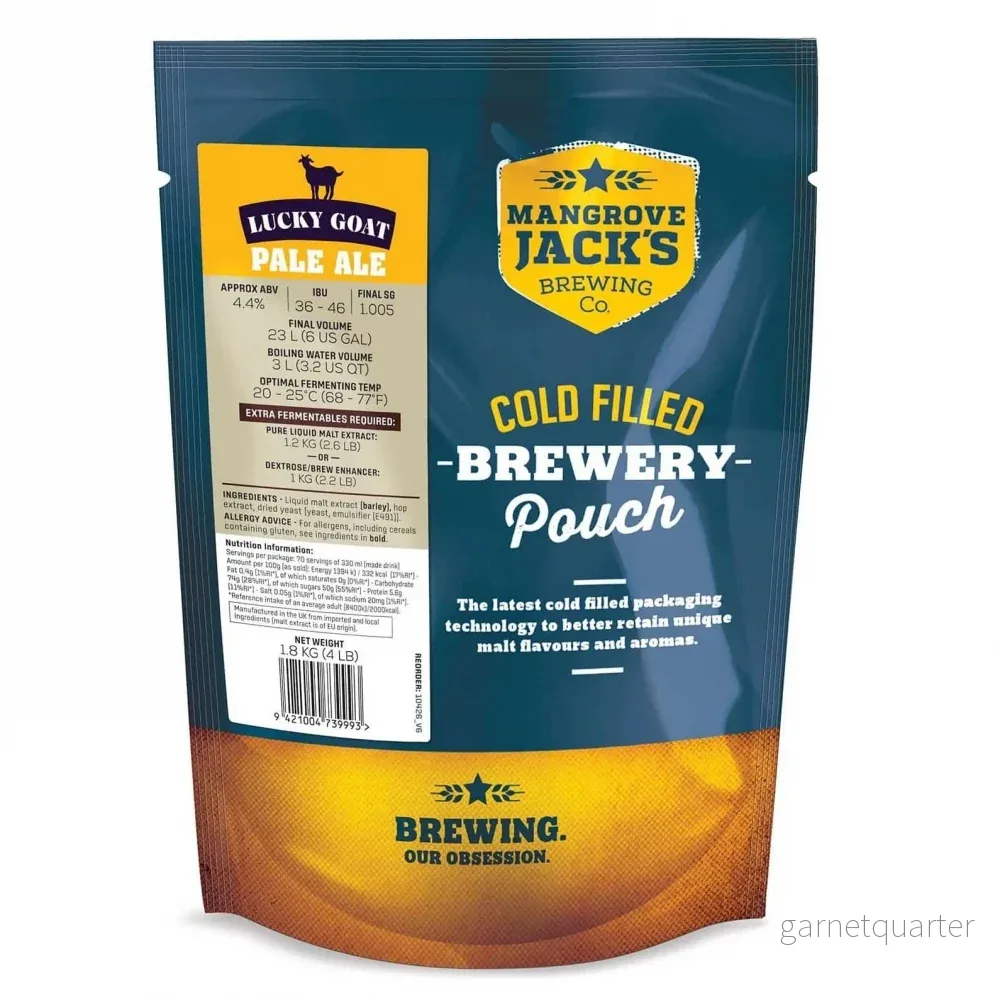 Traditional Series Lucky Goat Pale Ale ekstraktkit – 1,8kg Traditional Series Lucky Goat Pale Ale ekstraktkit – 1,8kg