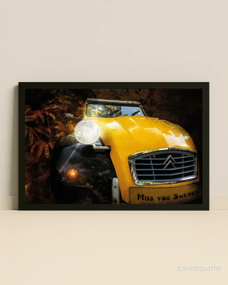 Citroen Club – Retroposter Citroen Club – Retroposter