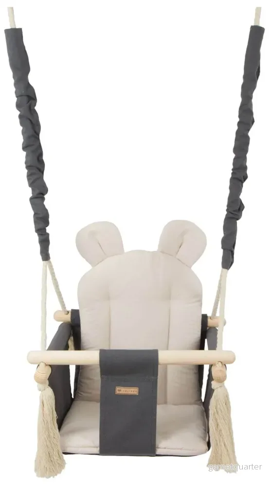 Babygunga med öron - Grå - Bild 3