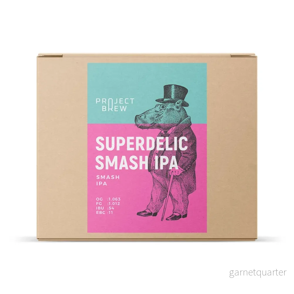 Superdelic SMaSH IPA – allgrain ölkit Superdelic SMaSH IPA – allgrain ölkit