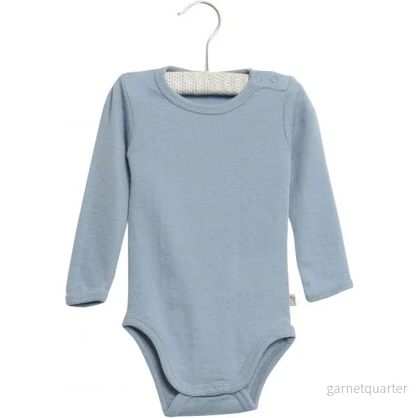 Wheat Body Plain Wool Ls Blue Wheat Body Plain Wool Ls Blue