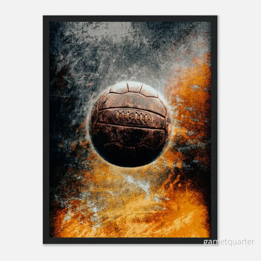 Retro fotboll vintage stil - Retroposter - Bild 2