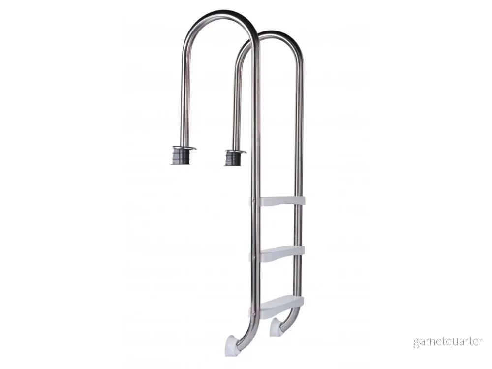 Mountfield Slim poolstege med rostfri ram – 3 steg Mountfield Slim poolstege med rostfri ram – 3 steg
