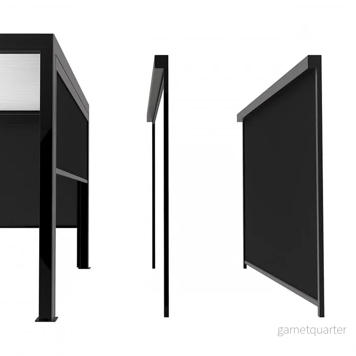 3M elektrisk markis för Luxe pergola