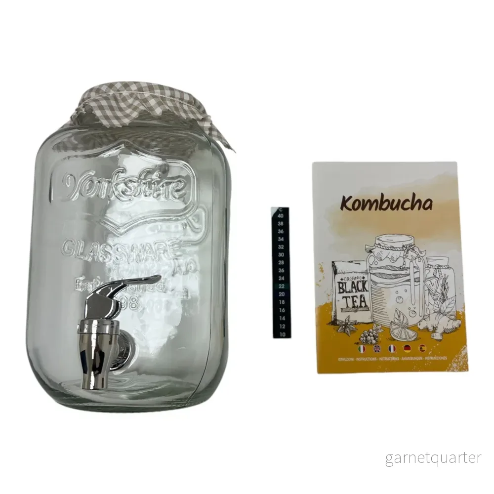 Kombucha Bryggset 4L – Kontinuerlig Fermentering Kombucha Bryggset 4L – Kontinuerlig Fermentering