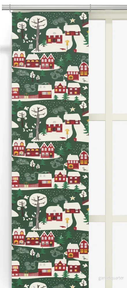 Arvidssons Textil Vintertid Panelgardin 2-pack