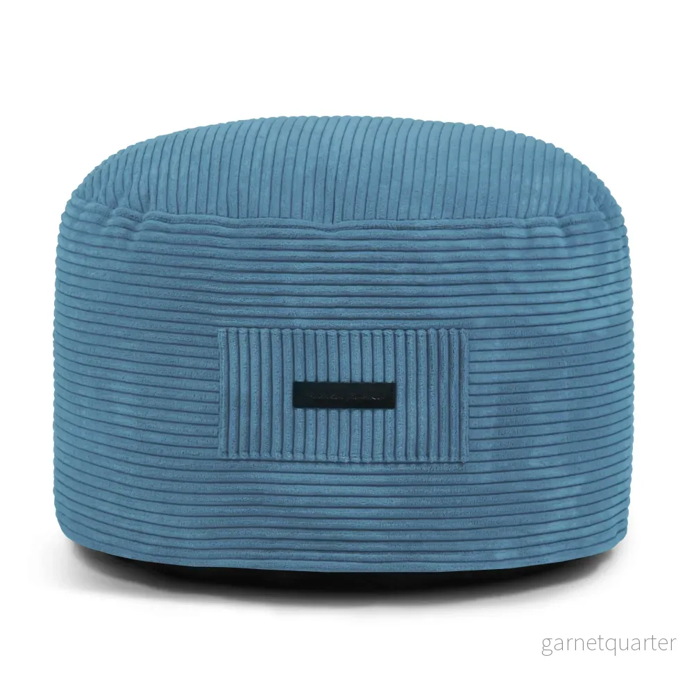 Footstool On 60 Waves Petrol