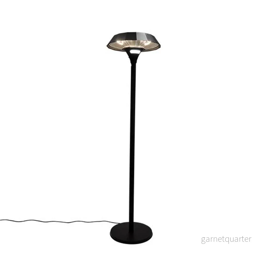 Hortus Terrassvärmare Golv UFO 800-2000W Svart - Bild 2