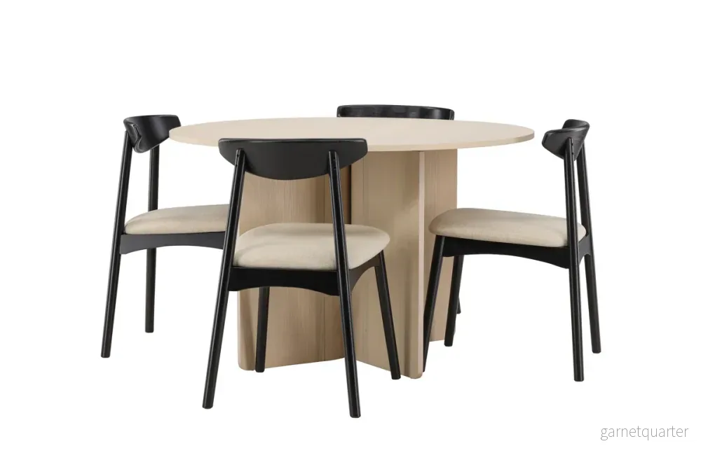 Ven & Tyresö matgrupp, vitputsad/svart - Bild 3