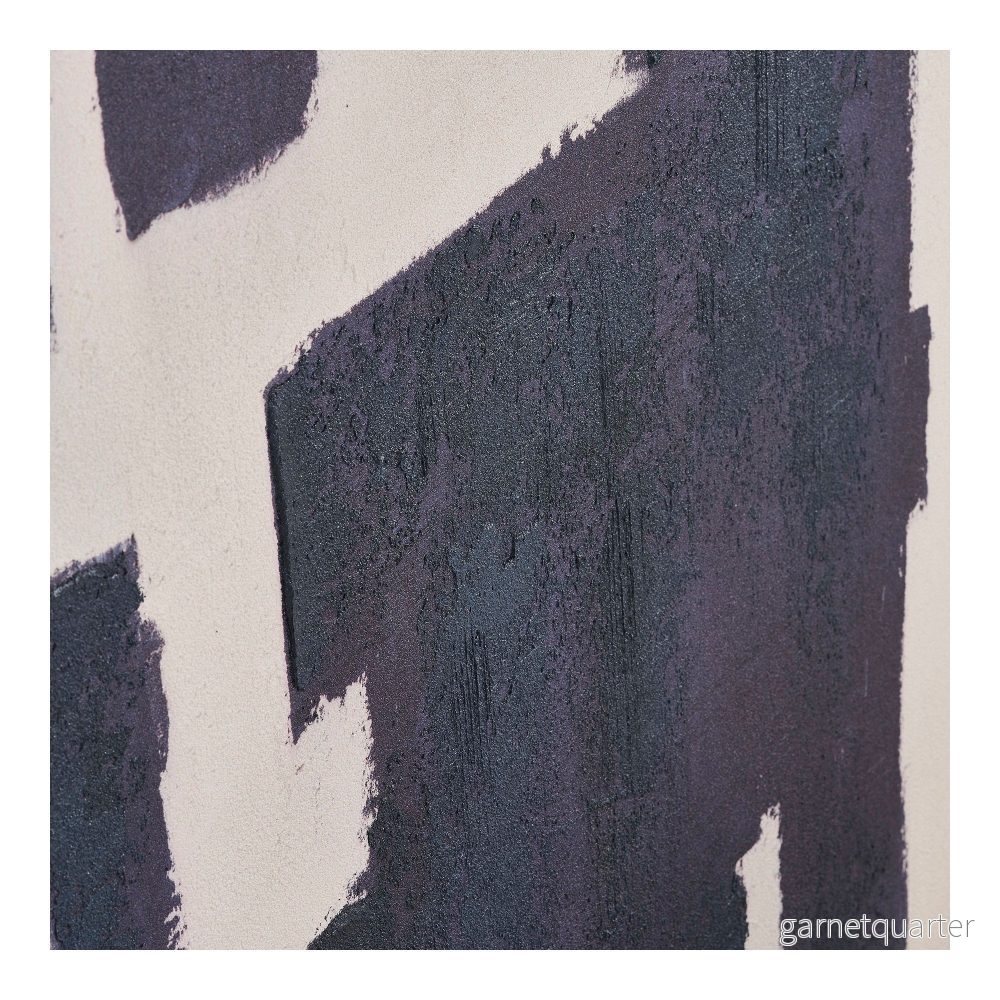 House Nordic Edna canvastavla med handmålade detaljer beige/blå 100 × 150 cm - Bild 3