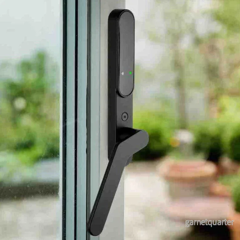 SecuYou Fönster/Fönsterdörrhandtag Smart Lock Security Svart SecuYou Fönster/Fönsterdörrhandtag Smart Lock Security Svart