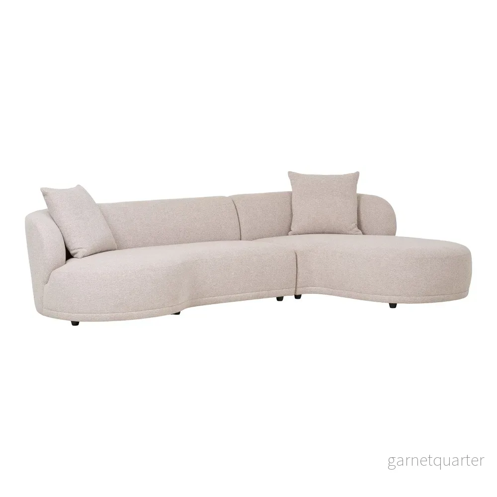 House Nordic Kingston loungesoffa – högervänd, natur - Bild 2