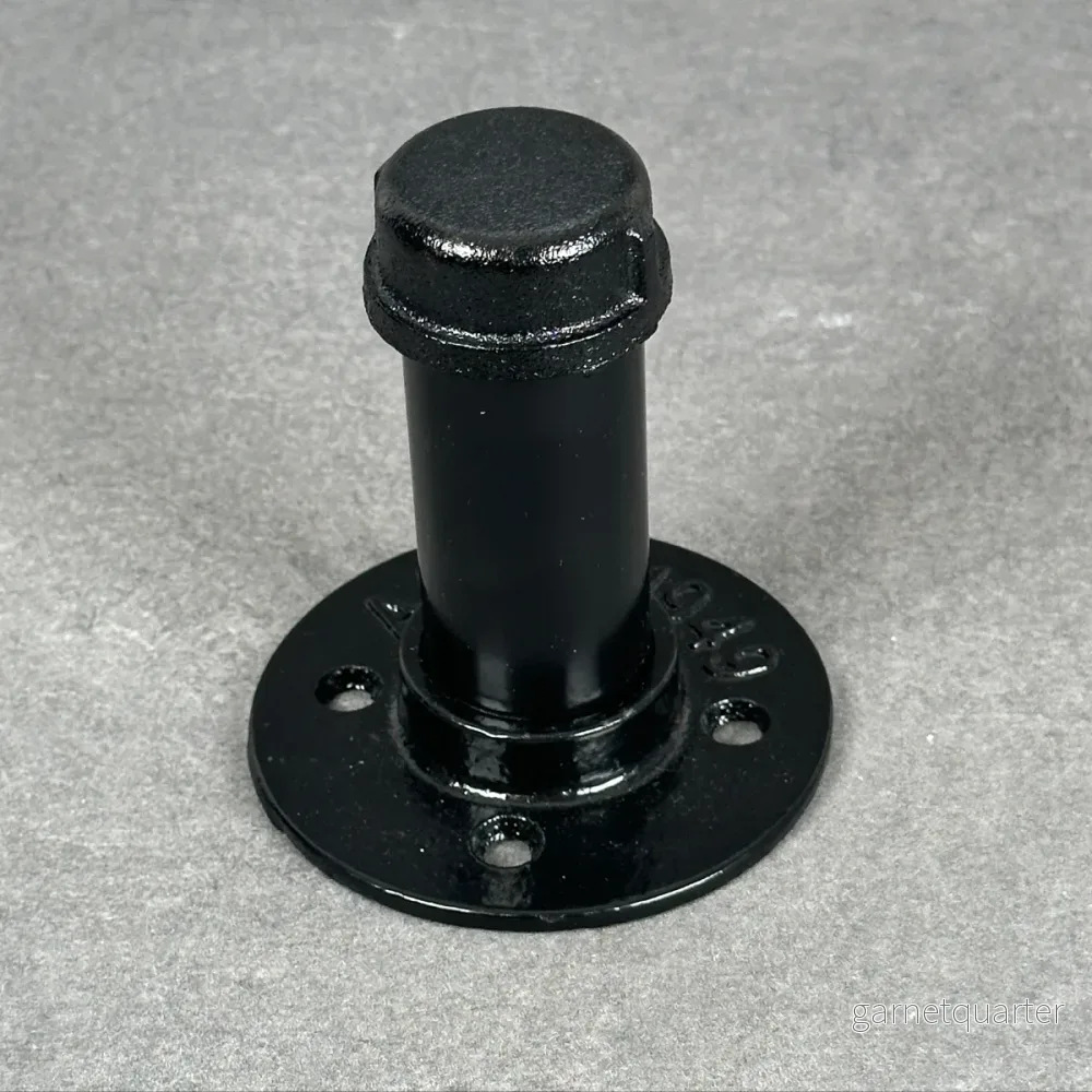 Ändmutter / utvändig plugg - 32 mm - Svartlackerad - Bild 3