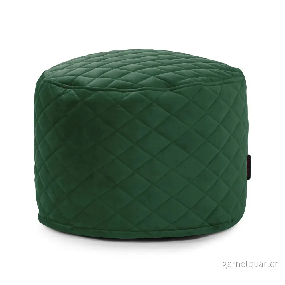 Sittpuff Fotpall Mini Lure Luxe Emerald Green