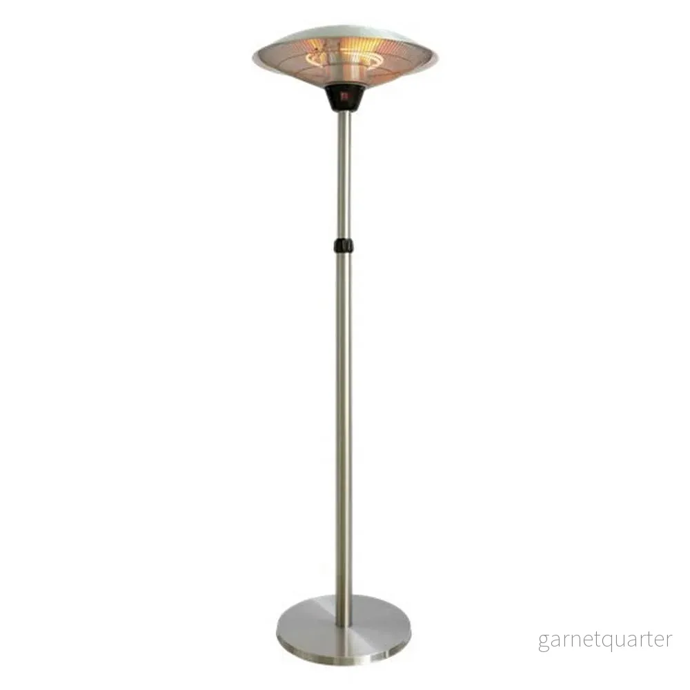 Hortus Terrassvärmare Golv 900-2100W Silver Hortus Terrassvärmare Golv 900-2100W Silver