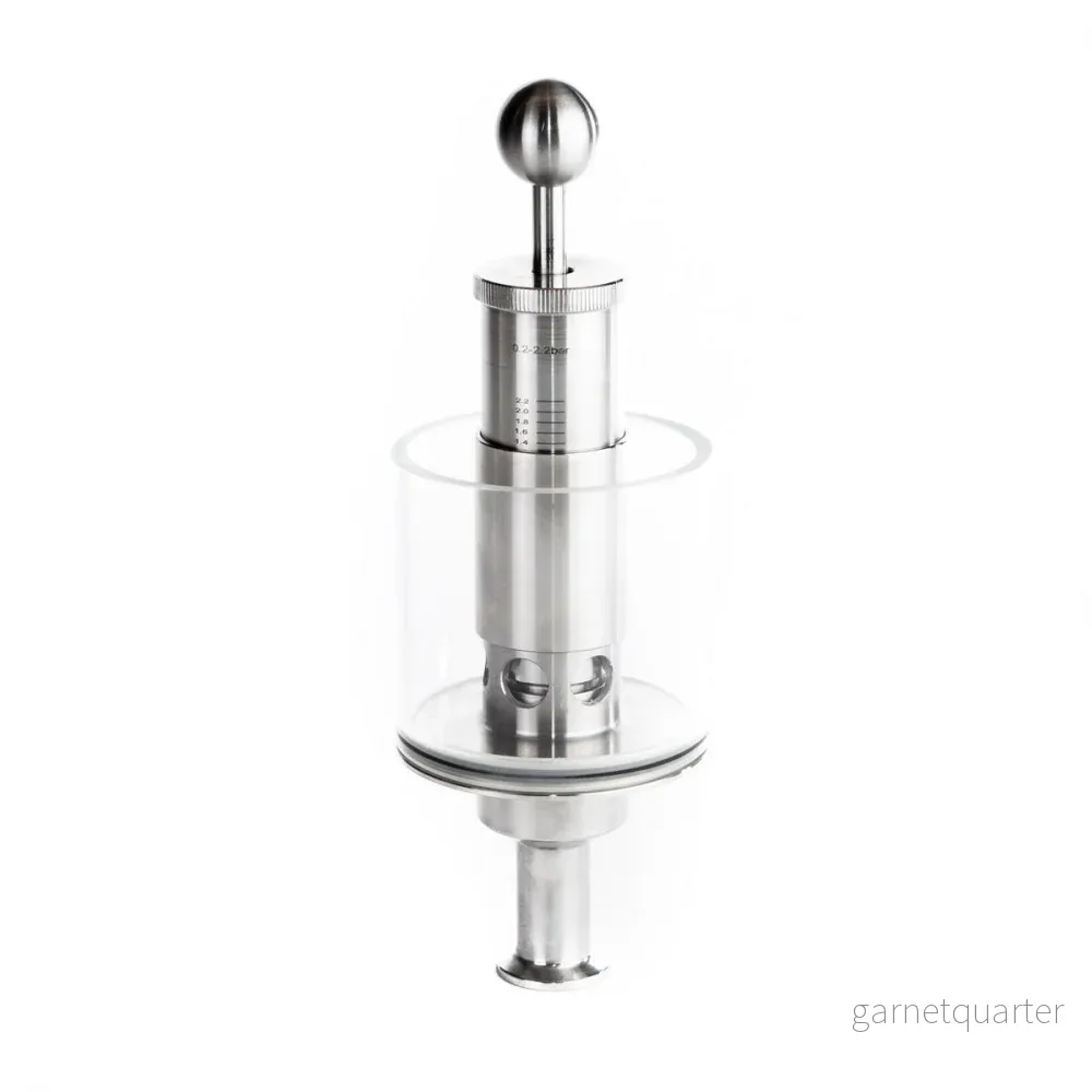 34mm Tri-Clamp Spunding Valve med skala 0 – 2,2 bar