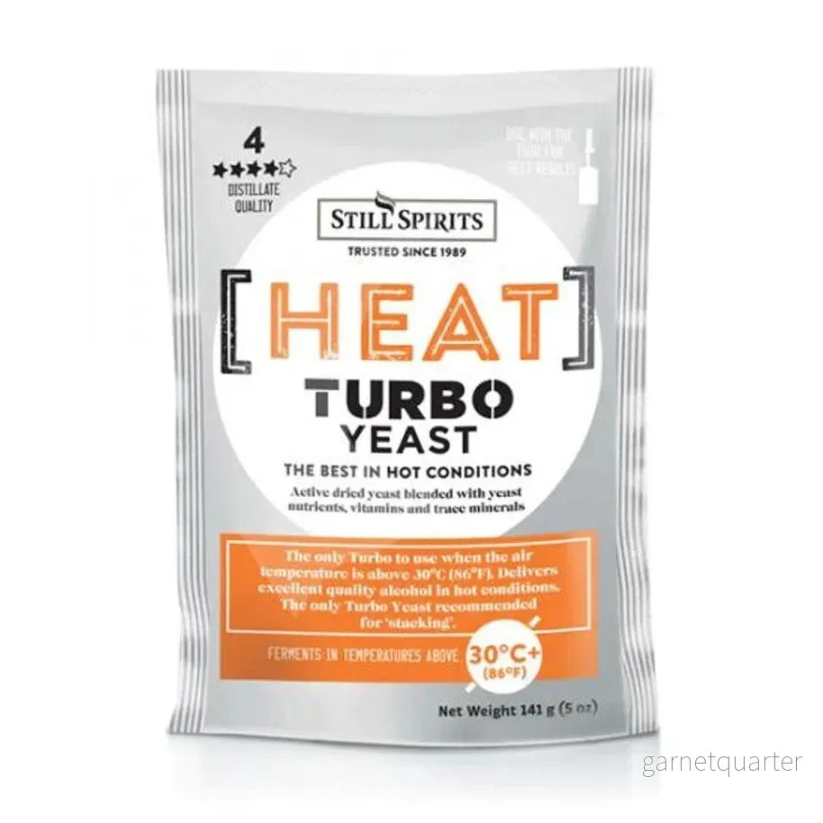 Still Spirits Heat Turbo Yeast 138g – turbojäst Still Spirits Heat Turbo Yeast 138g – turbojäst