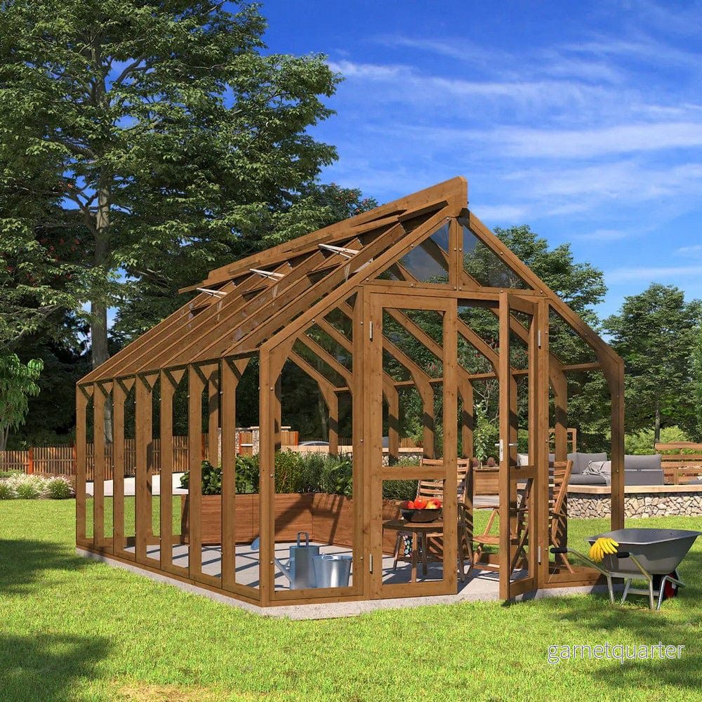 Lähe Träväxthus Standard No 3 – 14,85 m² Lähe Träväxthus Standard No 3 – 14,85 m²