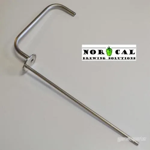 1,5″ Tri-Clamp Blow-Off Tube with Thermowell – Norcal