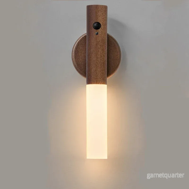 Smart Rörelsesensor Laddningsbar Magnetisk LED Väggnattlampa Smart Rörelsesensor Laddningsbar Magnetisk LED Väggnattlampa