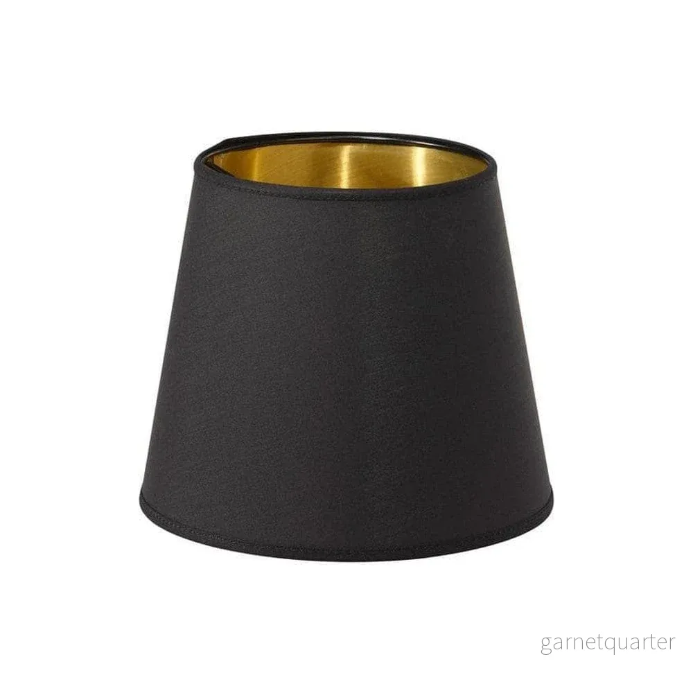 PR Home Lampskärm Cia Svart/Guld PR Home Lampskärm Cia Svart/Guld