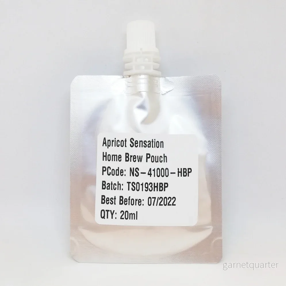 NaturalSensation Aprikos fruktessens – 20ml Homebrew Pouch NaturalSensation Aprikos fruktessens – 20ml Homebrew Pouch