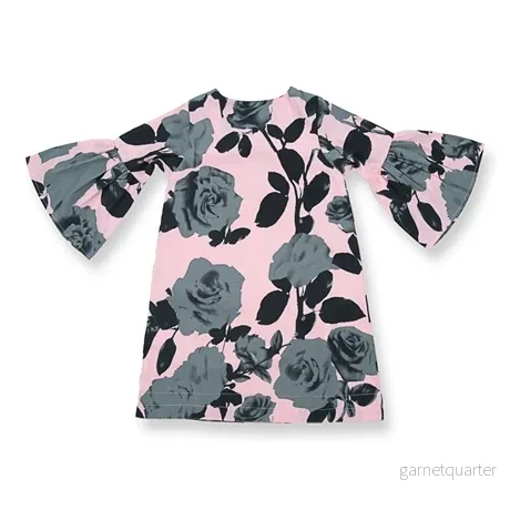 How To Kiss-a Frog Trine Dress Green Rose How To Kiss-a Frog Trine Dress Green Rose