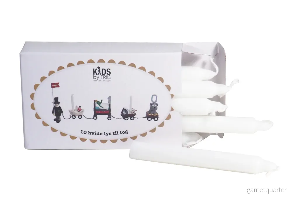 Kidds By Friis Ljus Till Födelsedagståg Vit