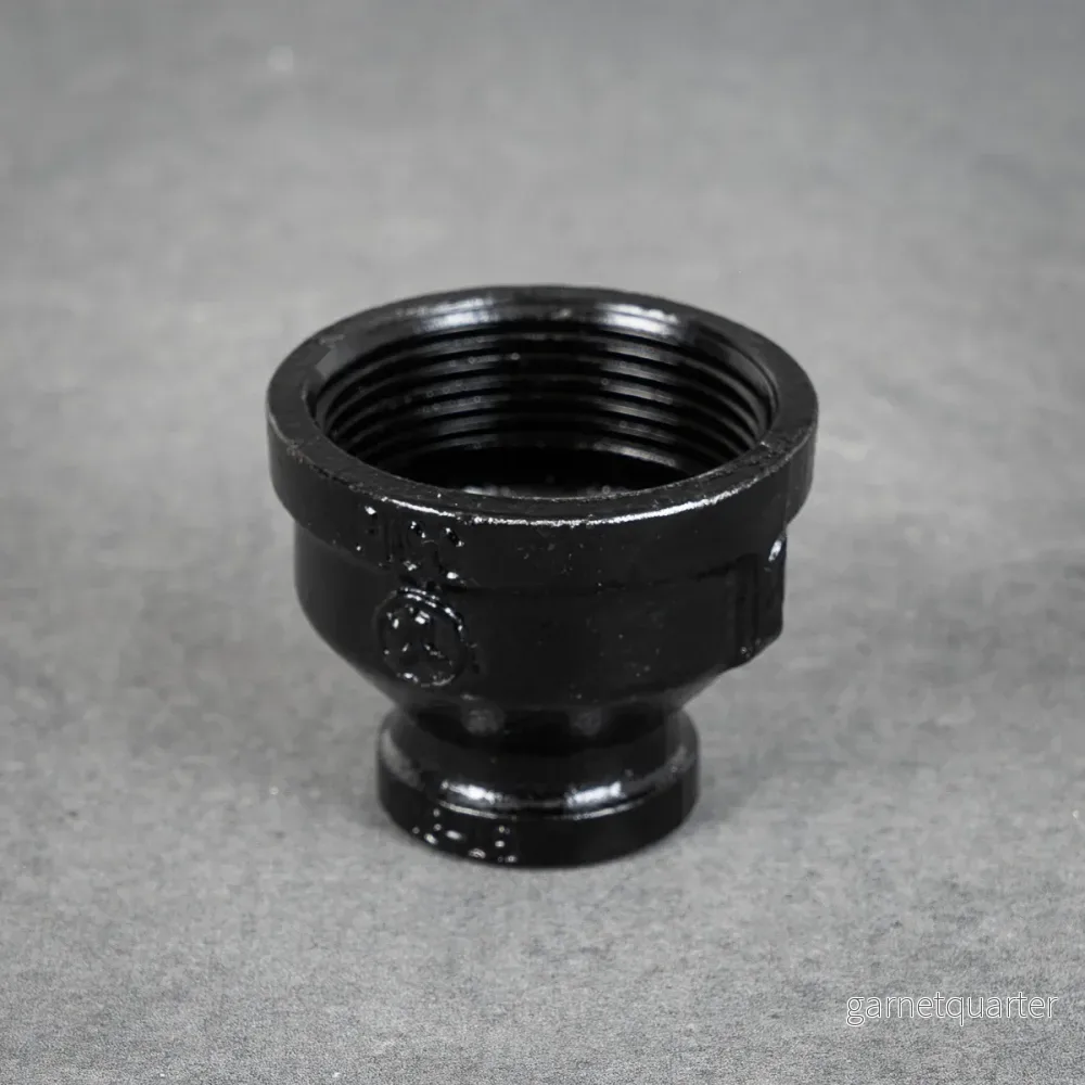 Omvandlare invändig / invändig - 46 mm / 26 mm - Svartlackerad - Bild 2