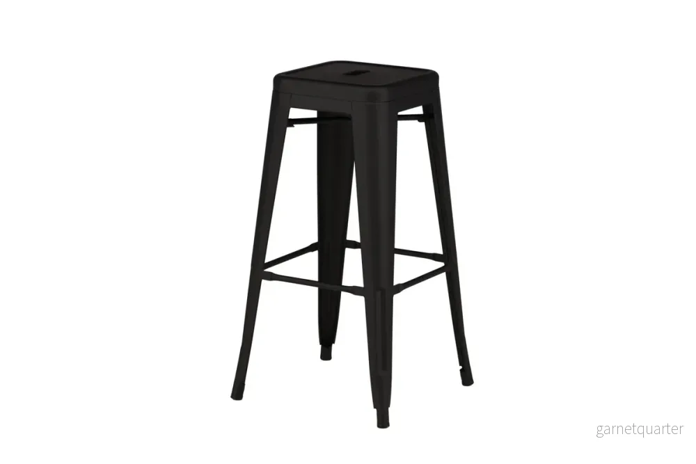 Tempe barstol x4, svart - Bild 2