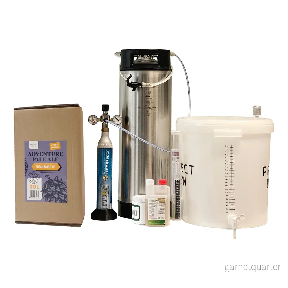 Simply Brew – Komplett startpaket med Adventure Pale Ale 20L Fresh Wort Kit Simply Brew – Komplett startpaket med Adventure Pale Ale 20L Fresh Wort Kit